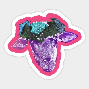 A Crown for Ewe Sticker